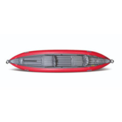 Kayak Gonflable Gumotex Twist 2 rouge et gris dispo chez kayak-online