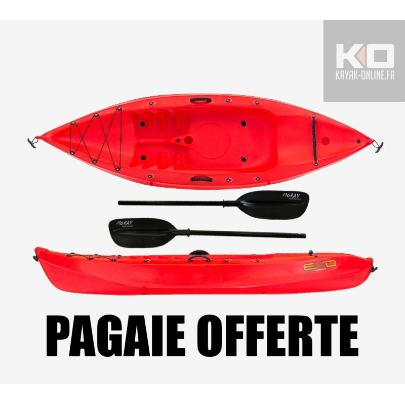 Kayak EXO Bay 1 – Sit-on-top stable et polyvalent | Kayak-Online Kayak EXO Bay 1 – Sit-on-top stable et polyvalent | Kayak-Online
