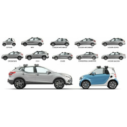 BARRE DE TOIT GONFLABLE UNIVERSELLES HANDIRACK