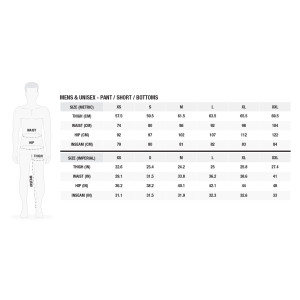 SHORT KAYAK ZHIK REMBOURRE