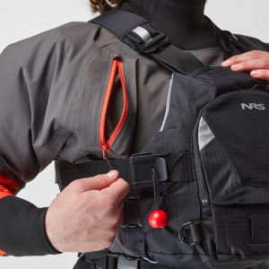 Anorak étanche Kayak NRS STRATOS rouge